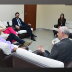 Em reunião com Sintrajufe/RS, presidente do TRE-RS defendeu valorização de servidores e servidoras