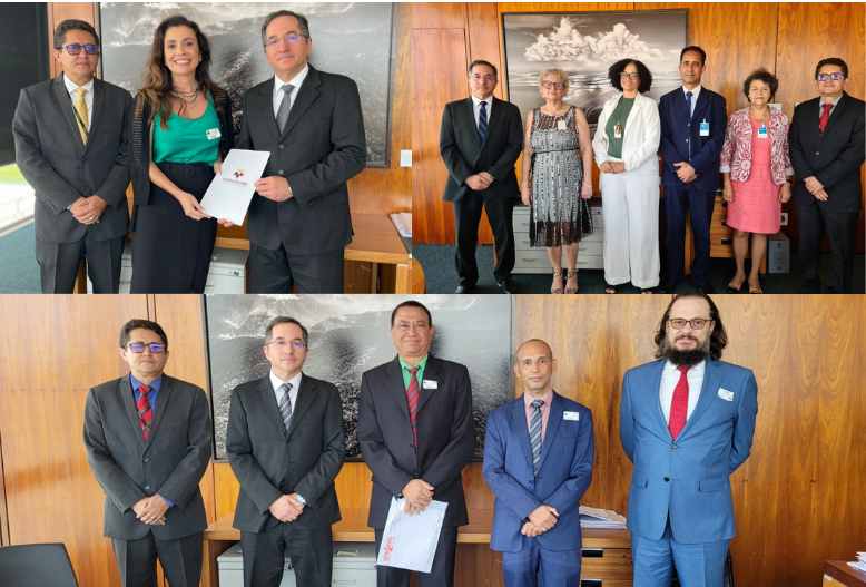 Diretor geral do Supremo Tribunal Federal recebe Federação e sindicatos de base