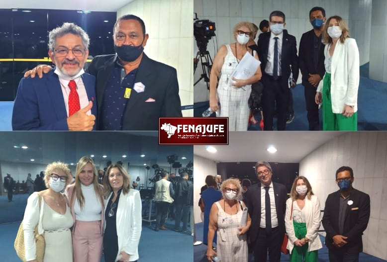 Quinquênios, recomposição salarial e NS: Fenajufe encerra importante semana de atuação em Brasília