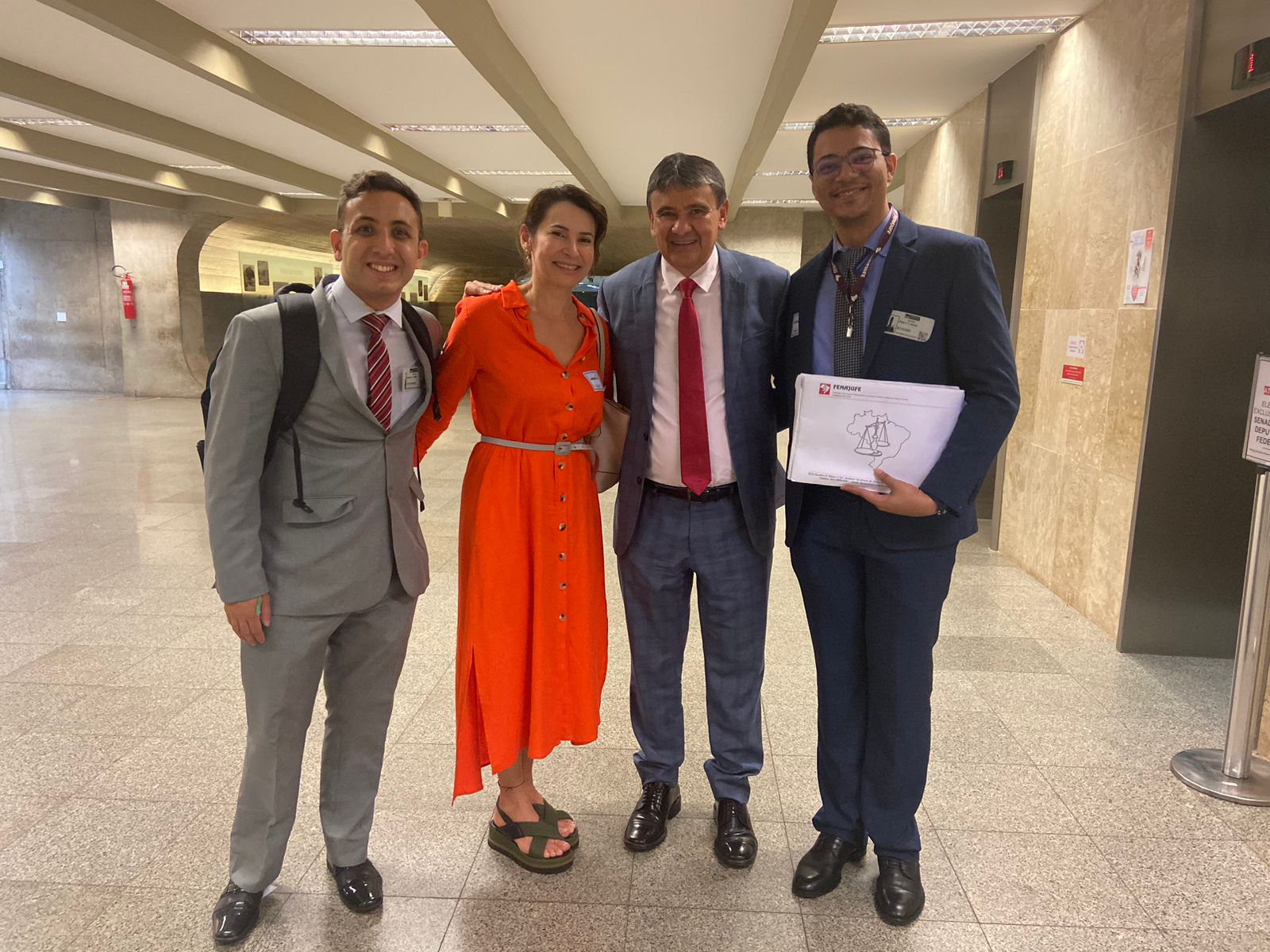 Representante do Sindjuf-PA/AP encerra semana de mobilizações em Brasília com articulações no Congresso e no TSE