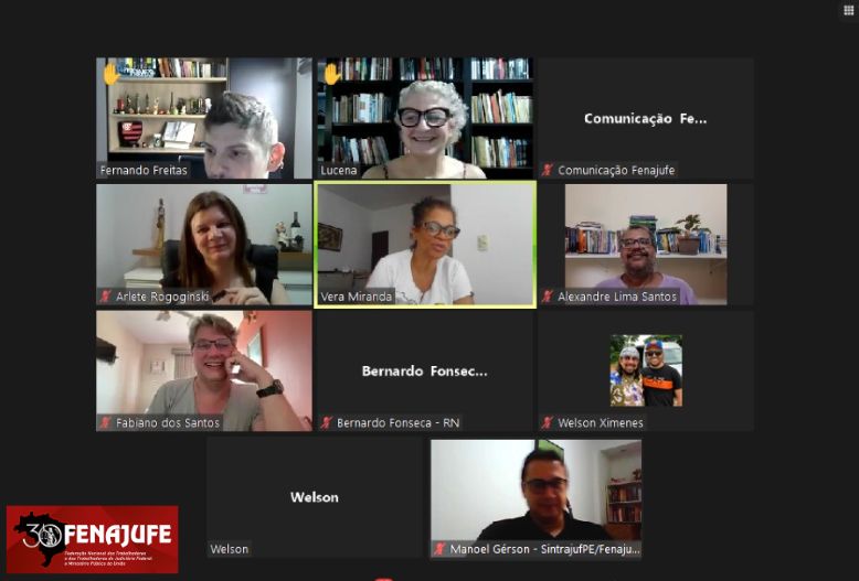 Fenajufe se reúne com Fenajud e associações para tratar da Resolução do CNJ que estabelece novas regras para o teletrabalho