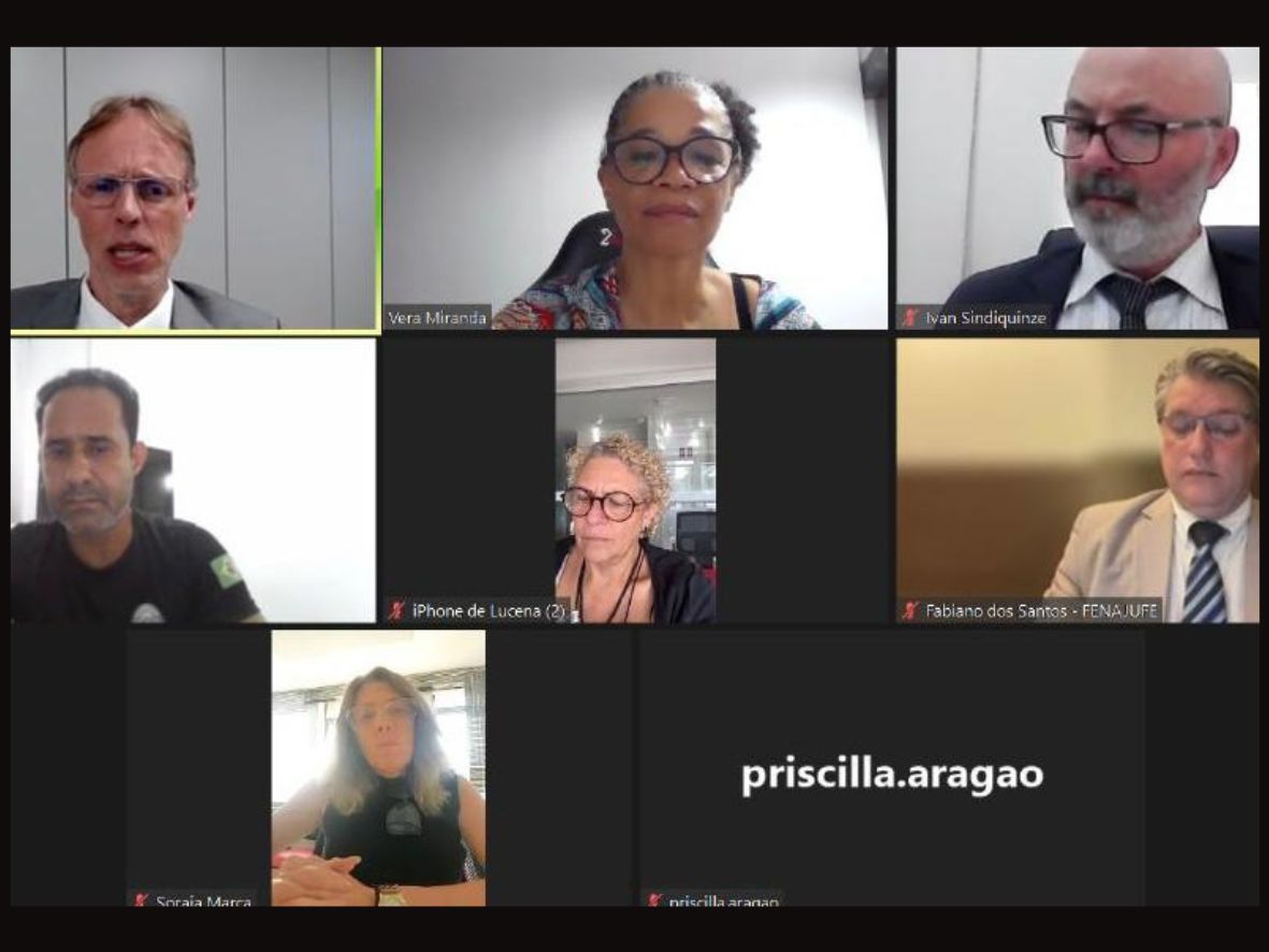 Sisejufe, Fenajufe e Sindiquinze-SP participam de reunião com o Conselho Nacional de Justiça para discutir a regulamentação da Polícia Judicial
