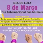 Mobilização no dia 8 de Março
