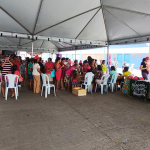 Sindjuf-PA/AP visita acampamento das mulheres do campo em Belém
