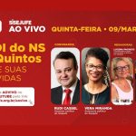 Sisejufe realiza live, nesta quinta-feira (09/03), às 10h, para esclarecer dúvidas da categoria sobre a luta pela não absorção dos Quintos na Recomposição salarial e sobre o NS