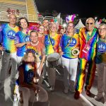 Sisejufe participa do desfile da Embaixadores da Alegria, primeira escola de samba do país com acesso aberto a pessoas com deficiência