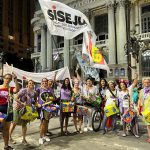 Servidoras do Judiciário Federal do RJ se unem a outras mulheres por democracia e contra a violência, no 8 de Março