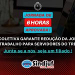 TRE-PA notifica Sindjuf-PA/AP sobre decisão favorável à redução da jornada diária de trabalho para 6 horas
