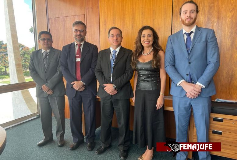 Em reunião com STF, Federação reafirma demandas prementes da categoria