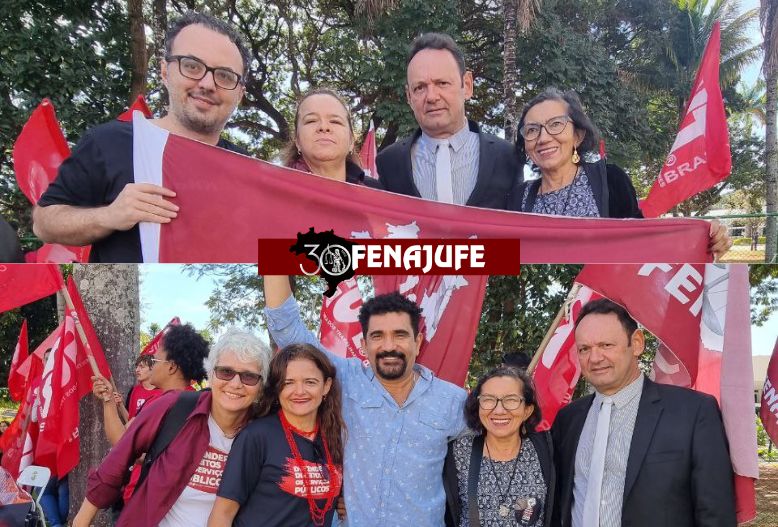 Fenajufe participa de ato no Senado contra as amarras e gatilhos do arcabouço fiscal