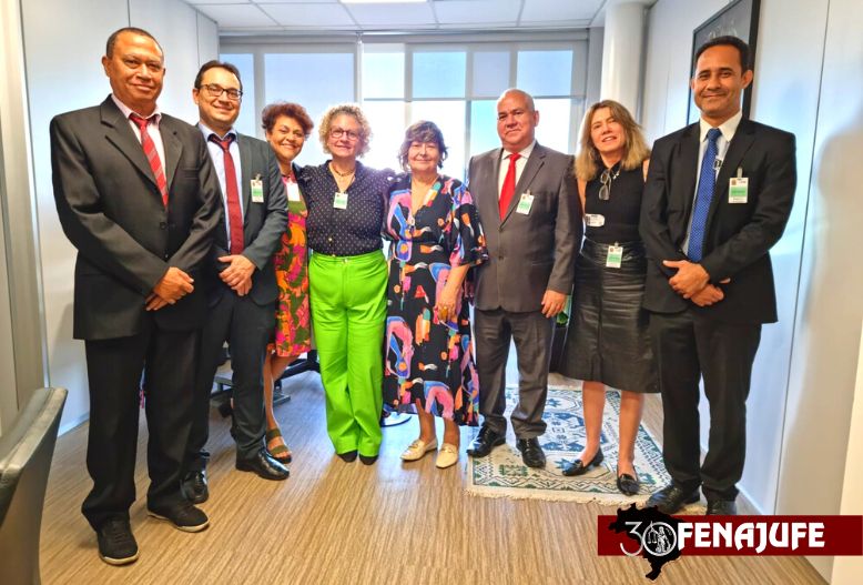 Quintos: Fenajufe participa de reunião com a juíza auxiliar da presidência do CNJ