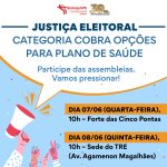 Sintrajuf-PE realiza assembleias por opções na assistência à saúde suplementar