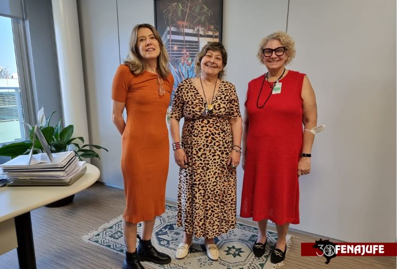 Fenajufe se reúne com juíza auxiliar da presidência do CNJ Carmen Gonzales nesta quinta-feira (3)