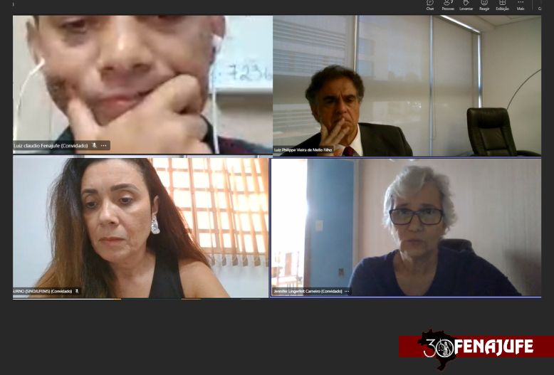 Fenajufe se reúne com Ministro do TST para tratar de assuntos de interesse da categoria