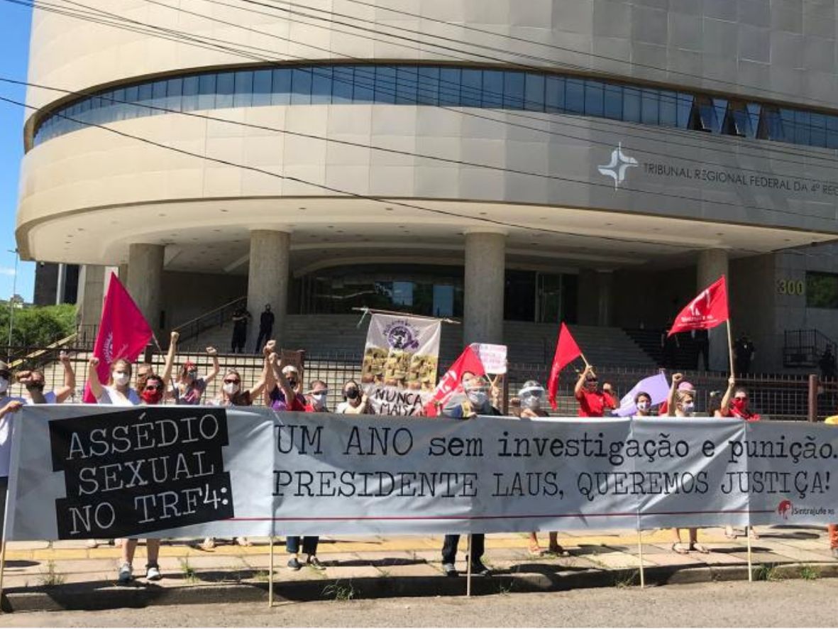 TRF4 derruba mandado de segurança que favorecia servidor denunciado por assédio moral e sexual; Sintrajufe/RS cobra imediata aplicação da punição