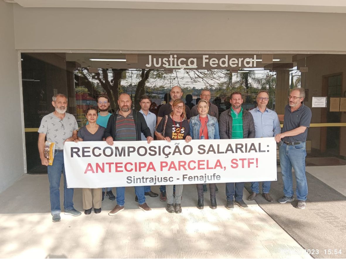 Sintrajusc-SC cumpre agenda no interior do estado para debater pautas da categoria