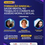 Sintrajufe/RS e Sindiserf/RS promovem debate sobre saúde mental no trabalho e combate ao assédio