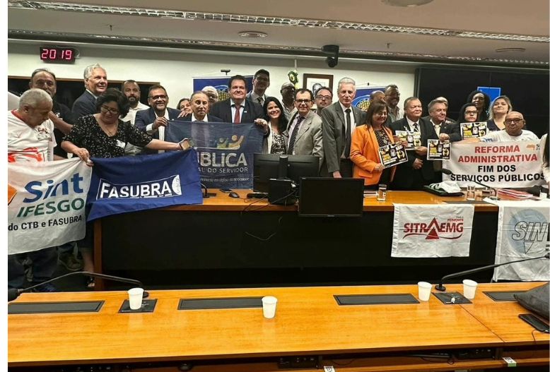 Fenajufe reafirma compromisso contra a PEC 32 em audiência da Frente Parlamentar em Defesa do Serviço Público