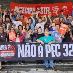 Mobilizações convocadas pelo Sintrajufe/RS cobram antecipação da parcela salarial e denunciam a PEC 32; além de Porto Alegre, Pelotas, Santa Maria, Carazinho e Taquara também participaram do movimento