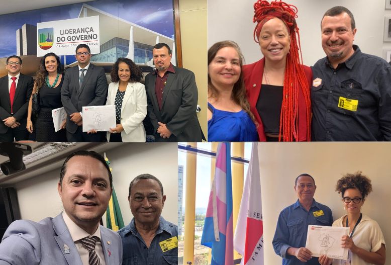 Fenajufe e Sindicatos atuam no Congresso Nacional pela derrubada dos vetos n° 10 (MPU) e 25/23 (PJU)