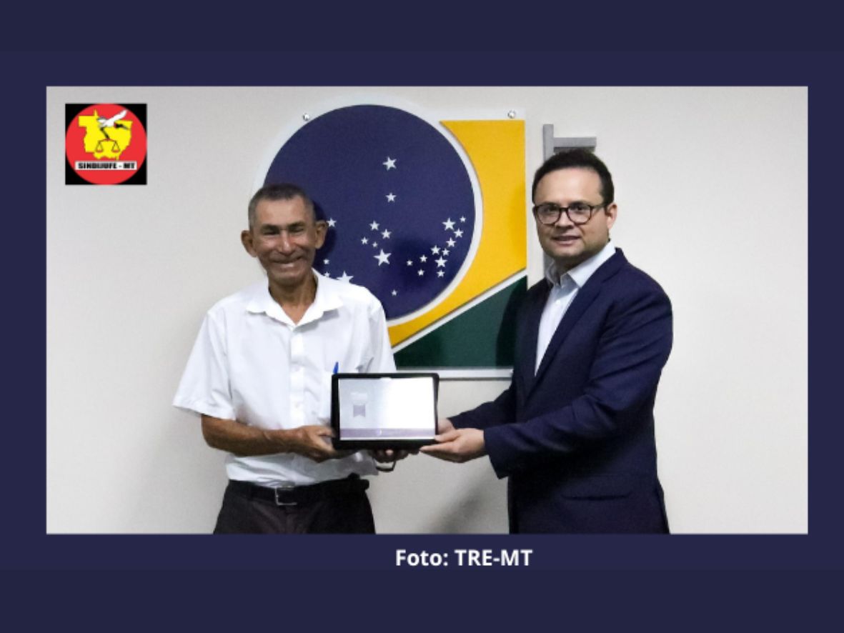 O Servidor Benjamin José Ojeda, do TRE-MT, é possivelmente o trabalhador mais longevo do judiciário federal em Mato Grosso. Ele já tem quase 70 anos e ainda não quer nem saber de aposentadoria.