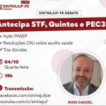 Sintrajuf-PE realiza live jurídica e debate sobre o Antecipa STF, Veto25 e PEC32