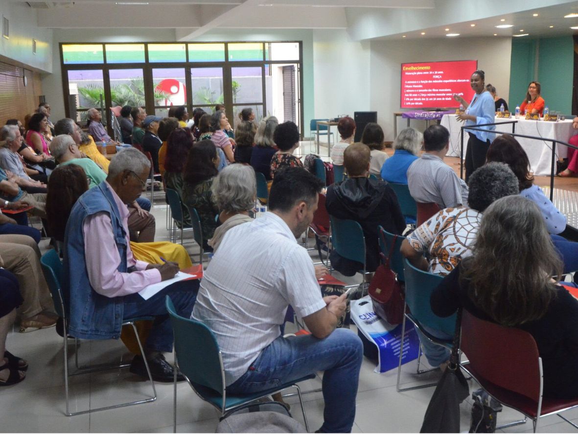 26º Encontro de Aposentados, Aposentadas e Pensionistas do Sintrajufe/RS, primeiro presencial depois da pandemia, reúne mais de 70 colegas