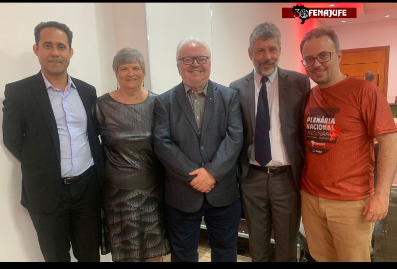 Fenajufe participa da solenidade de posse da nova diretoria do Sindiquinze/SP