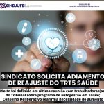 Sindjufe-BA solicita adiamento do reajuste do TRT Saúde
