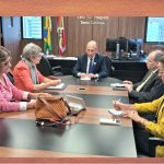 Em reunião no TRT-SC, Sintrajusc discute Calex, em Comitês e Comissões e Teletrabalho