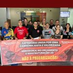 Sintrajuf-PE realiza mobilização em defesa da reestruturação de carreira