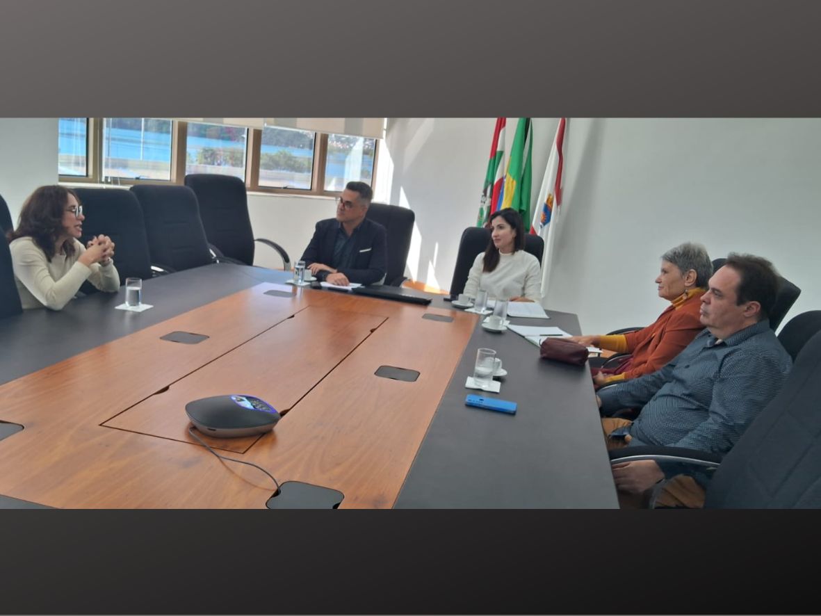 Sintrajusc reúne-se com diretor da Seção Judiciária de SC para discutir estruturação de FCs no 1º grau e alteração de especialidade dos cargos de oficiais e oficialas de justiça e de agentes da Polícia Judicial