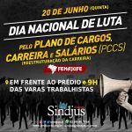 Sindjus-AL realizará ato público no Dia Nacional de Lutas e Paralisações pelo novo PCCS