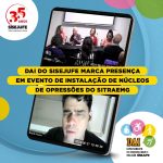 DAI do Sisejufe marca presença em evento de instalação de núcleos de opressões do Sitraemg