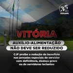 VITÓRIA: Auxílio-alimentação não deve ser reduzido
