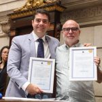 Diretor do Sisejufe recebe Moção de Reconhecimento, na Câmara de Vereadores do Rio, por apoio e fomento à Economia Solidária