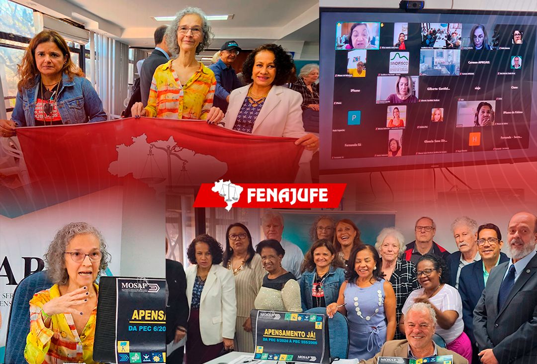 Em reunião do Mosap, Fenajufe reforça defesa do auxílio-nutrição para aposentados e pensionistas