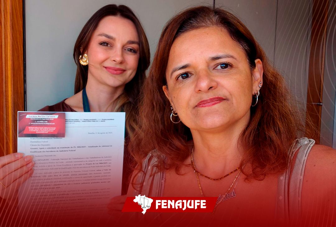 Fenajufe segue atuação pela inclusão do PL 3084/25 na pauta