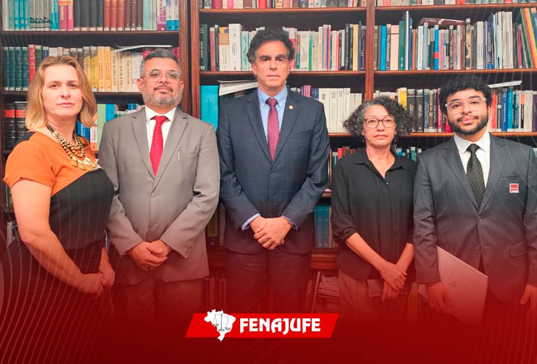 Fenajufe e Sintrajufe/MA se reúnem com o corregedor-geral da JT para tratar do fim do teletrabalho no TRT-16