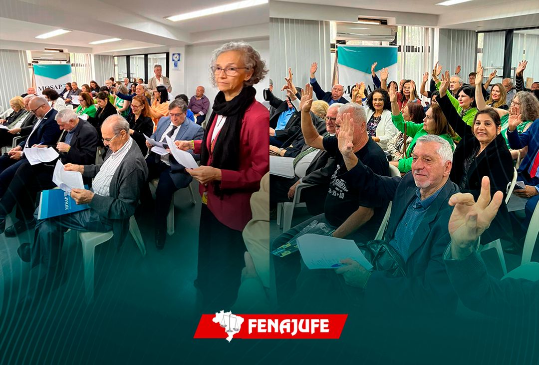 Fenajufe integra nova diretoria do Instituto Mosap para o triênio 2025-2028