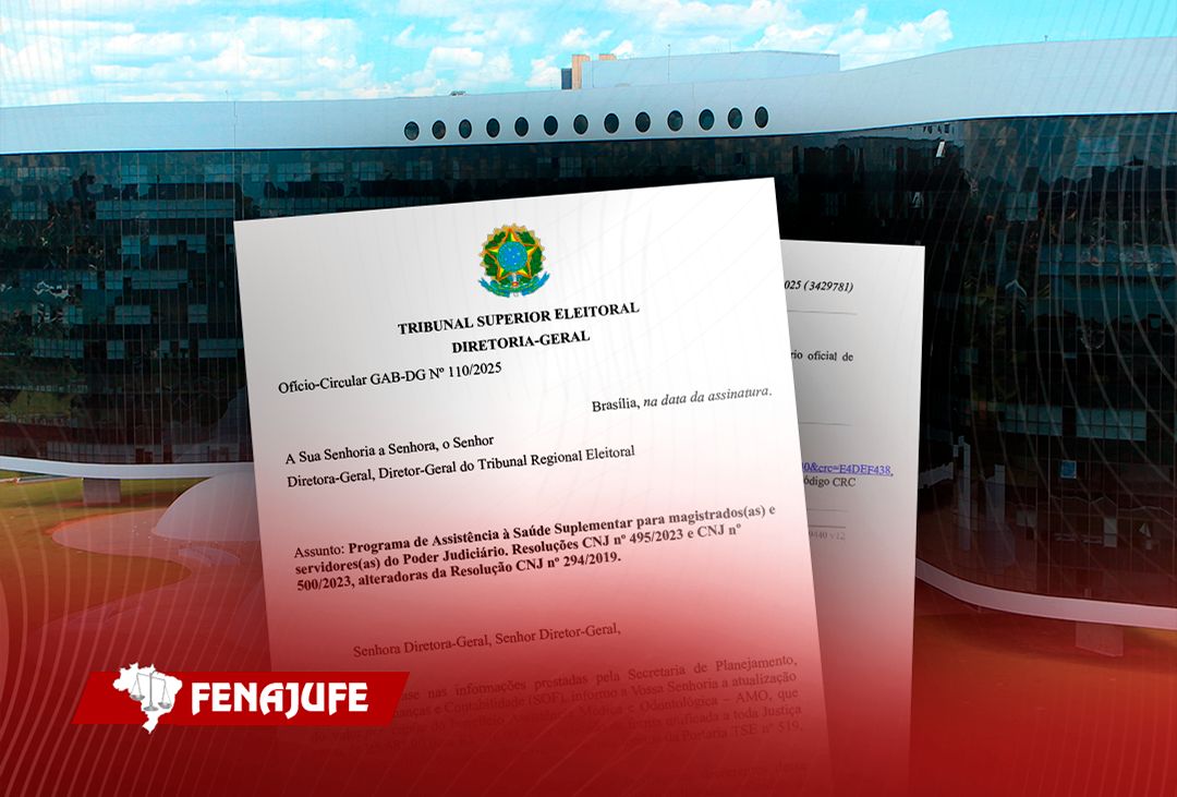 Fenajufe acompanha atualização do benefício de assistência à saúde na justiça eleitoral