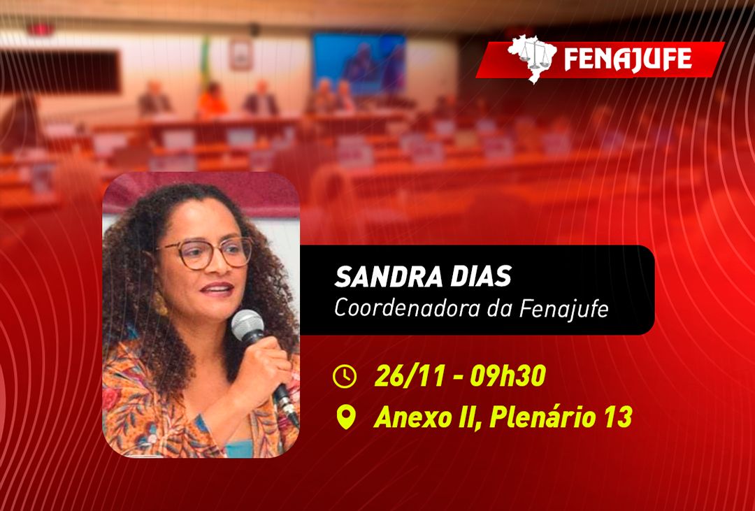 Fenajufe participará de debate na Câmara sobre IA no Sistema de Justiça