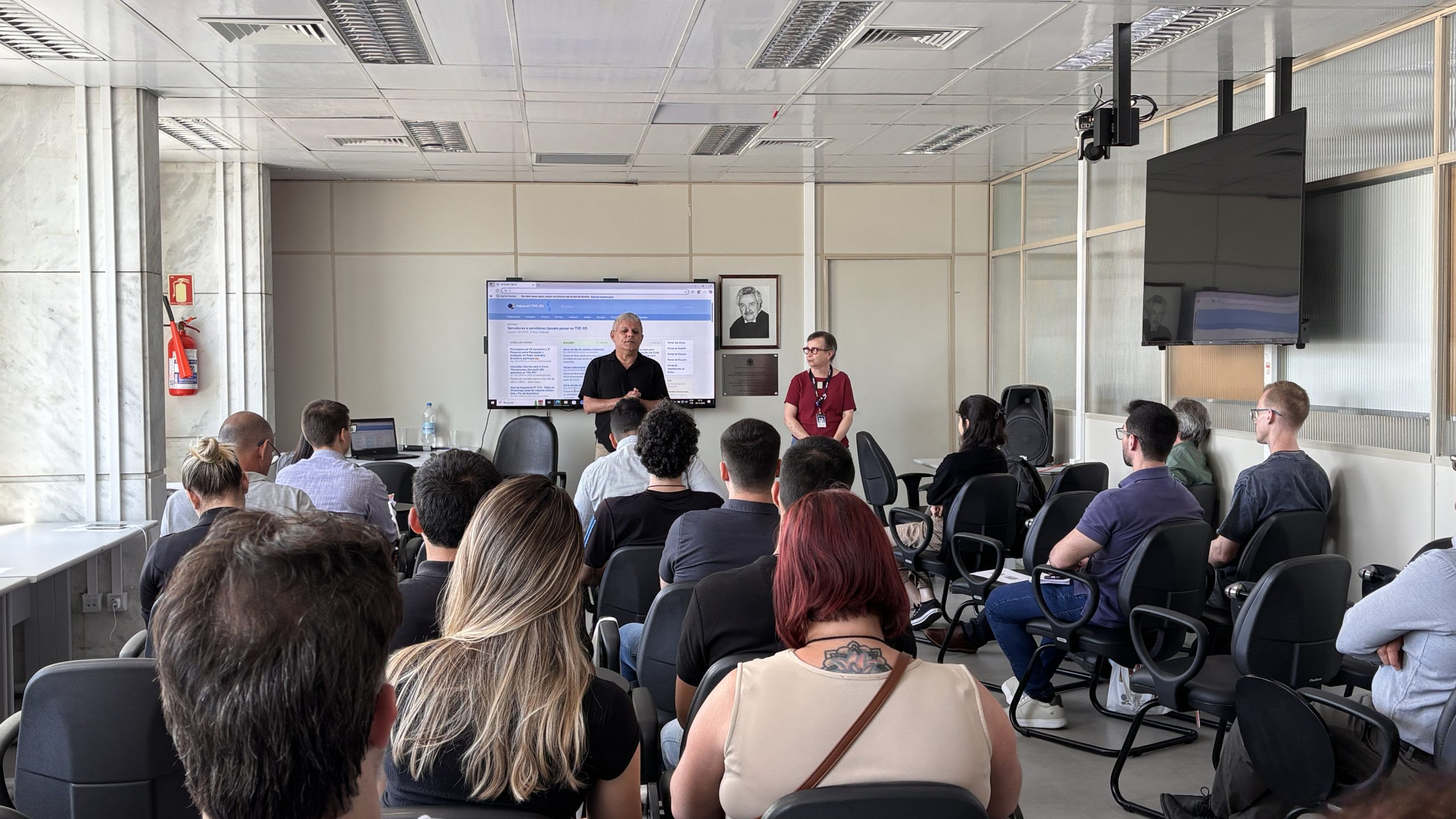 Sintrajufe/RS dá boas-vindas a novos servidores do TRE-RS