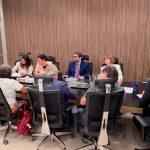 Defesa da competência da Justiça do Trabalho, plano de saúde e provimento de cargos foram temas de reunião do Sintrajufe/RS com o presidente do TRT4